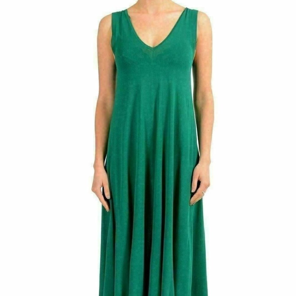 Maison Margiela MM6 Green Knitted Women's Jumpsuit US L IT 44